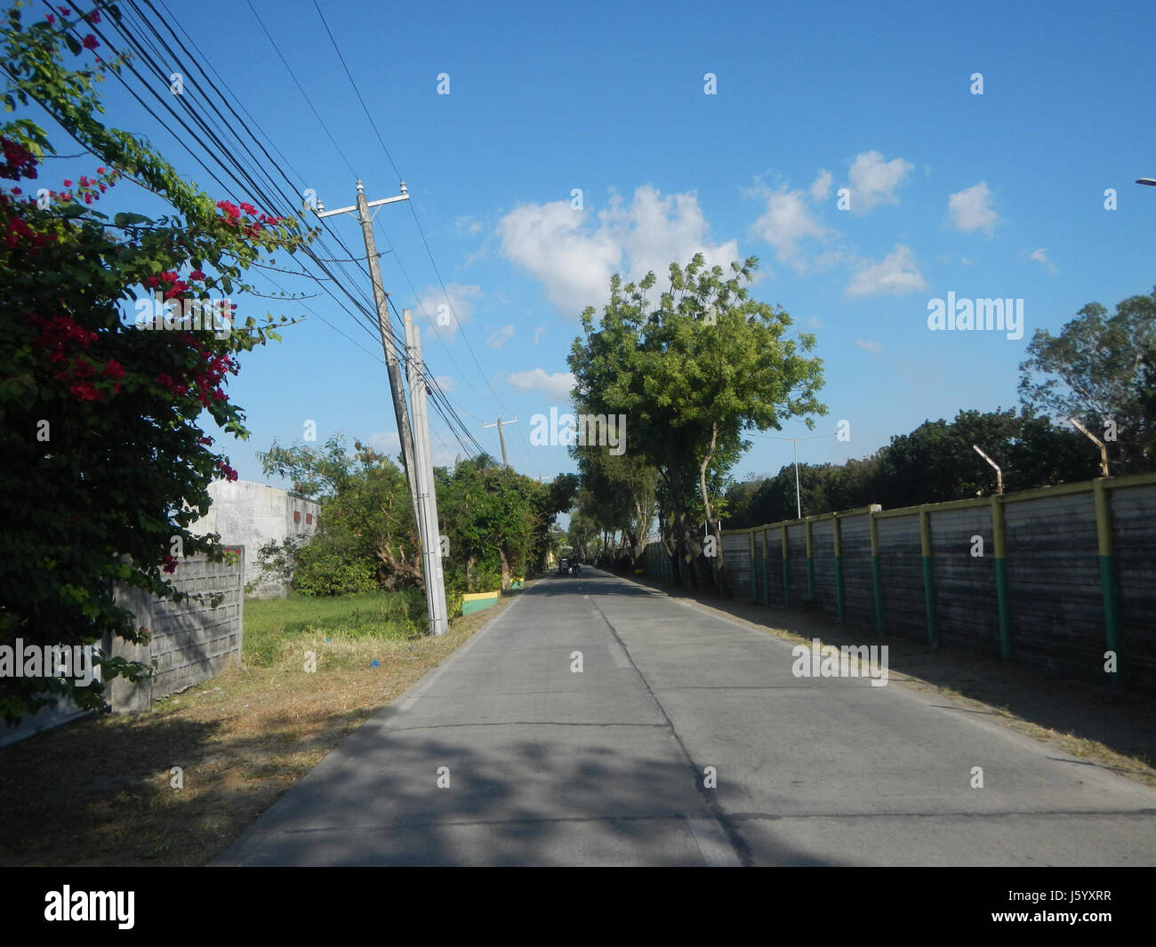 03291 archi di confine segni Malis sovrappassi NLEx Guiguinto Bulacan strade comunali 10 Foto Stock