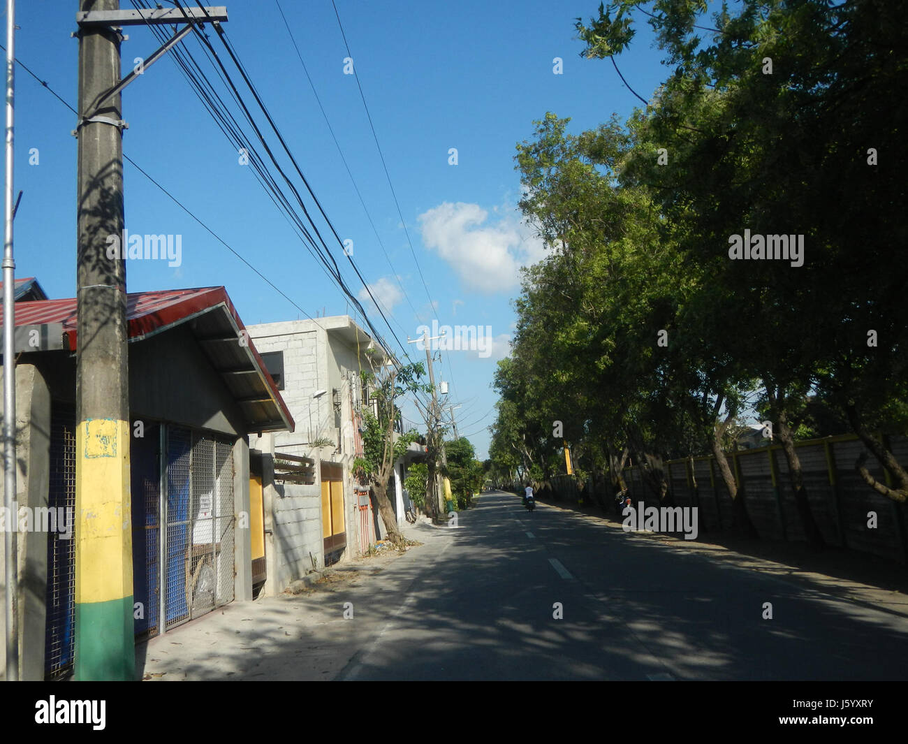 03291 archi di confine segni Malis sovrappassi NLEx Guiguinto Bulacan strade comunali 14 Foto Stock