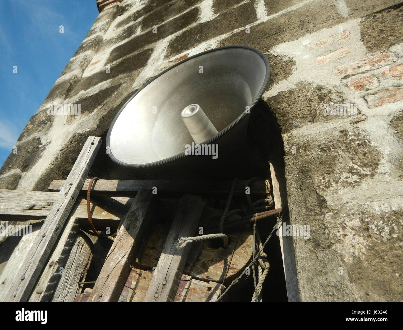 02659 Torri campane di San Luigi Gonzaga Chiesa San Luis, Pampanga 15 Foto Stock