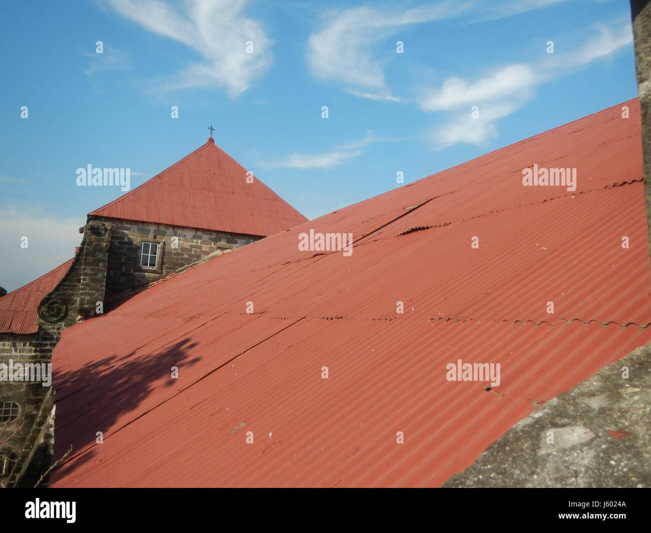 02659 Torri campane di San Luigi Gonzaga Chiesa San Luis, Pampanga 18 Foto Stock