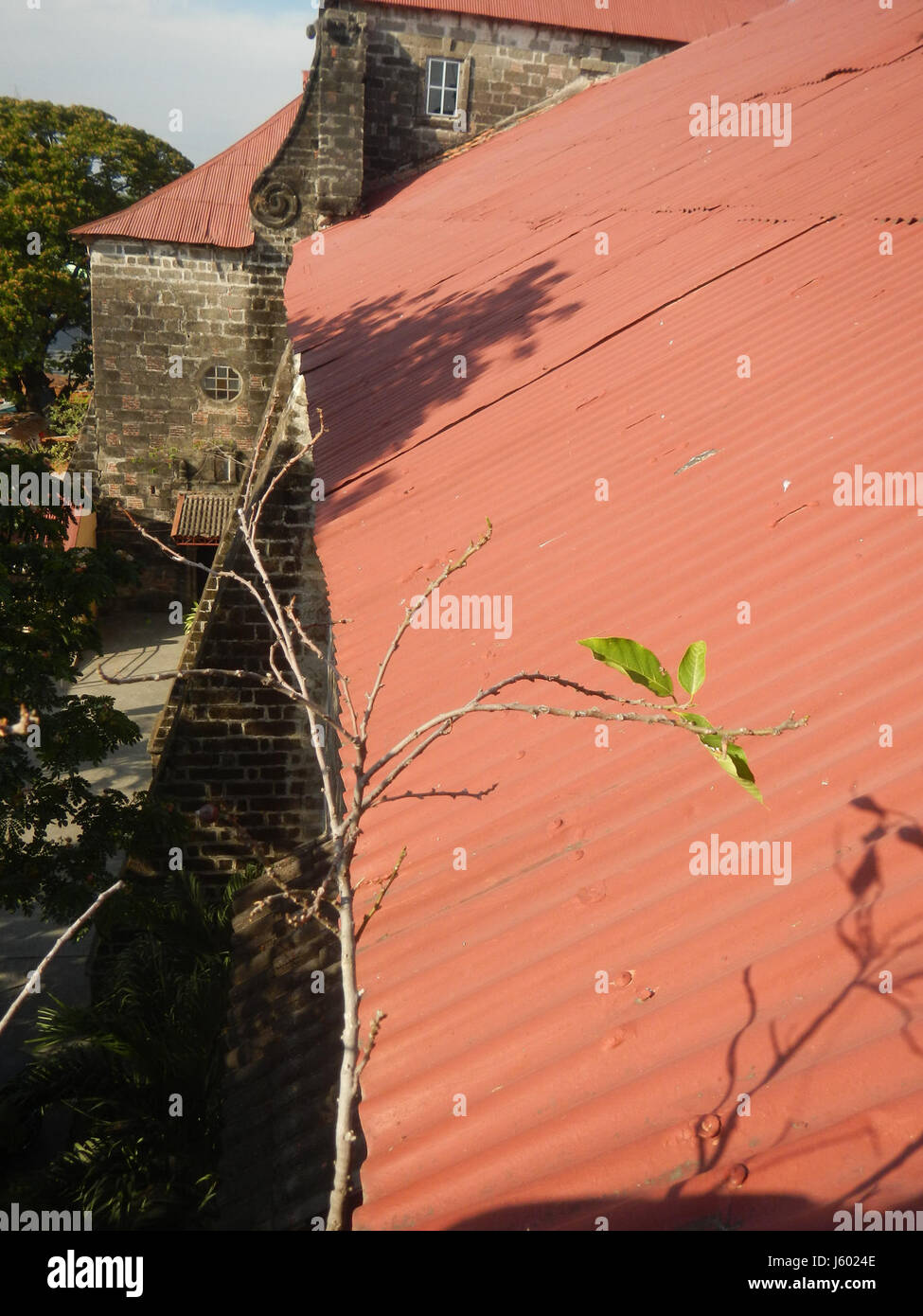 02659 Torri campane di San Luigi Gonzaga Chiesa San Luis, Pampanga 22 Foto Stock