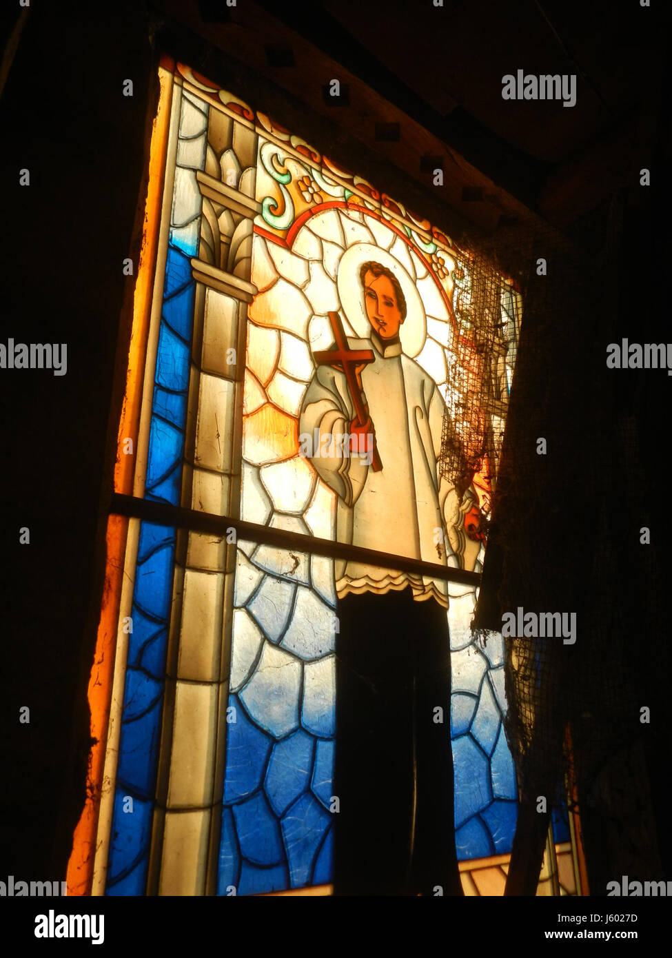 02749 Torri campane di San Luigi Gonzaga Chiesa San Luis, Pampanga 06 Foto Stock