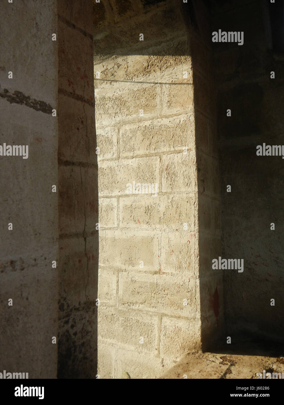 02749 Torri campane di San Luigi Gonzaga Chiesa San Luis, Pampanga 26 Foto Stock