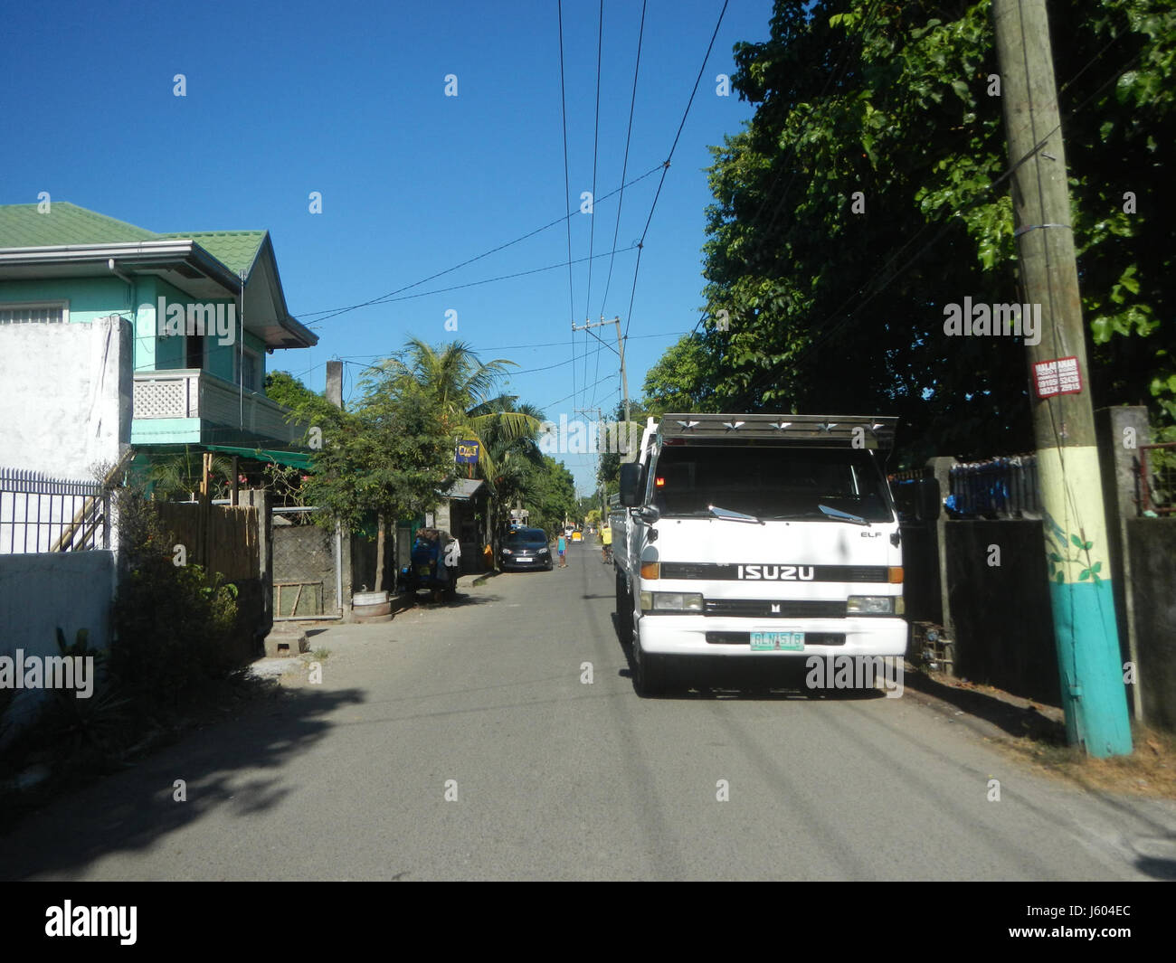 Costruzioni 04495 Diospyros blancoi Dampol Rueda Plaridel Bulacan Road 07 Foto Stock