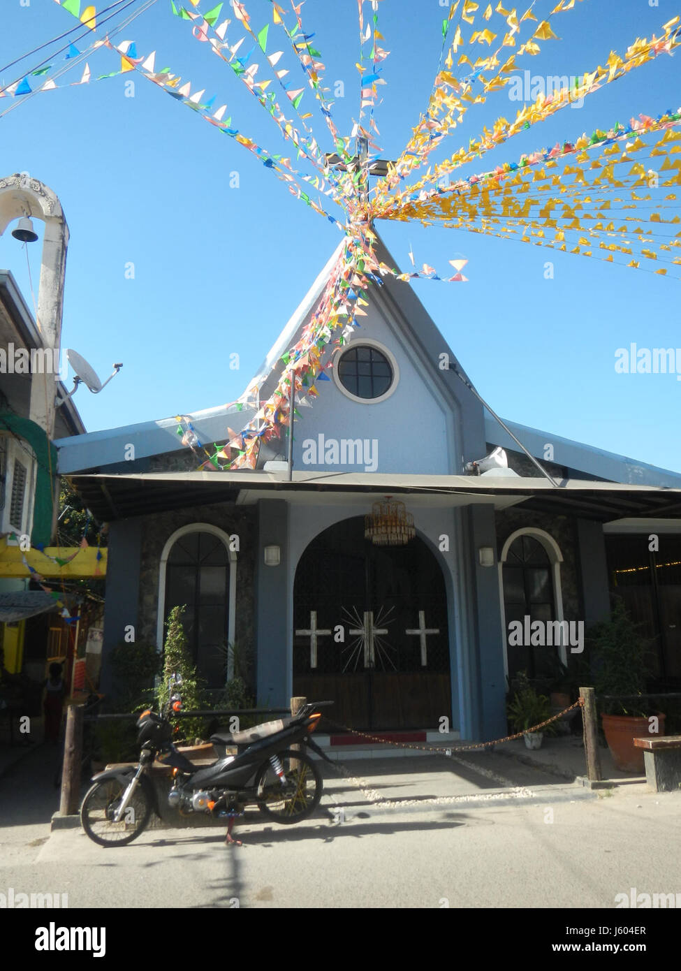 Costruzioni 04495 Diospyros blancoi Dampol Rueda Plaridel Bulacan strada 18 Foto Stock