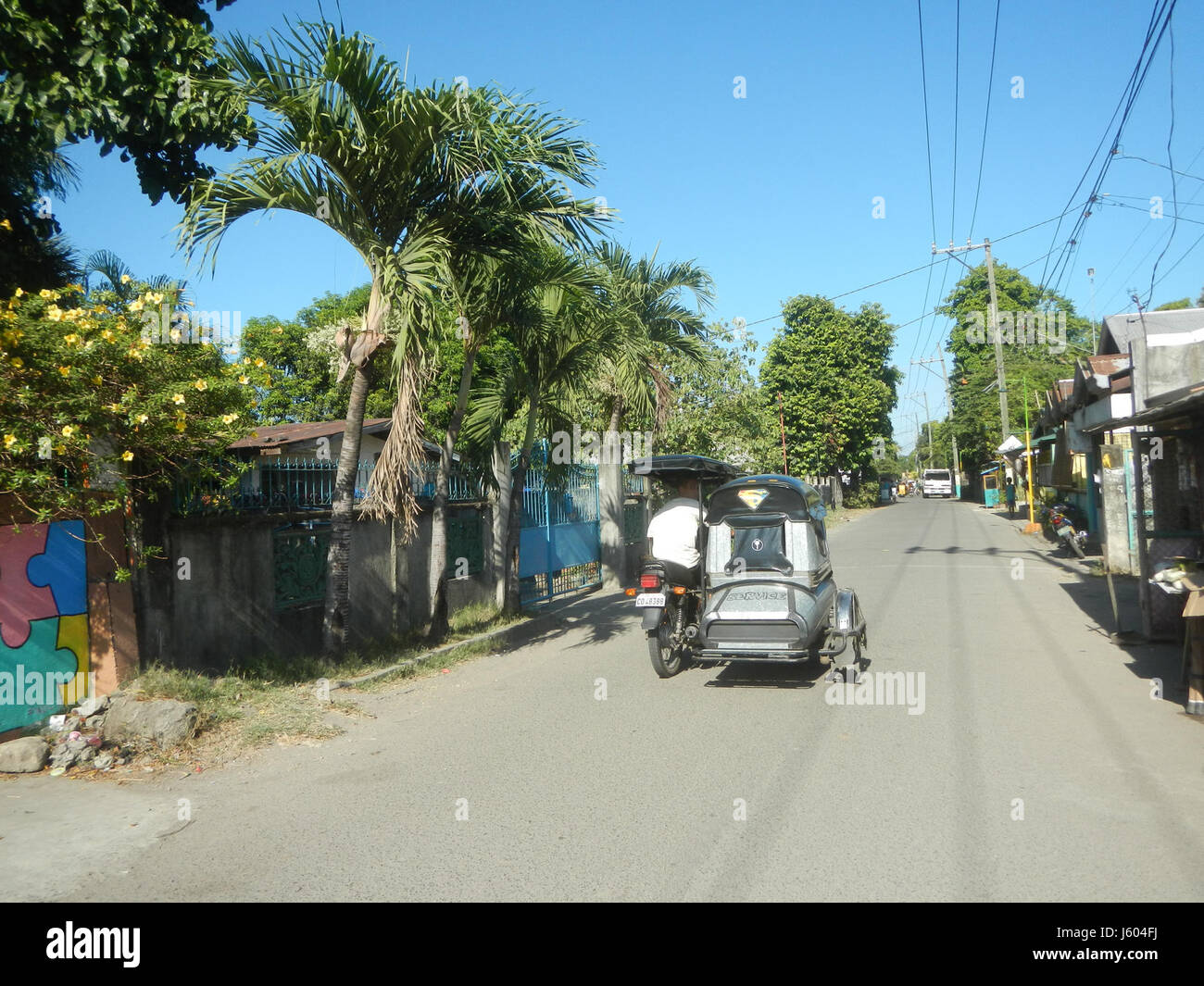 Costruzioni 04495 Diospyros blancoi Dampol Rueda Plaridel Bulacan Road 37 Foto Stock