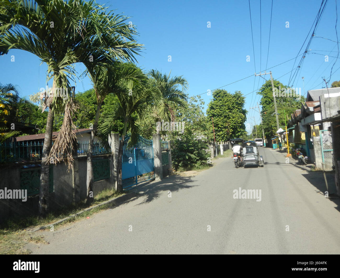 Costruzioni 04495 Diospyros blancoi Dampol Rueda Plaridel Bulacan Road 38 Foto Stock