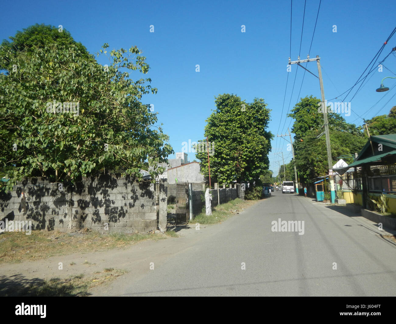 Costruzioni 04495 Diospyros blancoi Dampol Rueda Plaridel Bulacan Road 43 Foto Stock