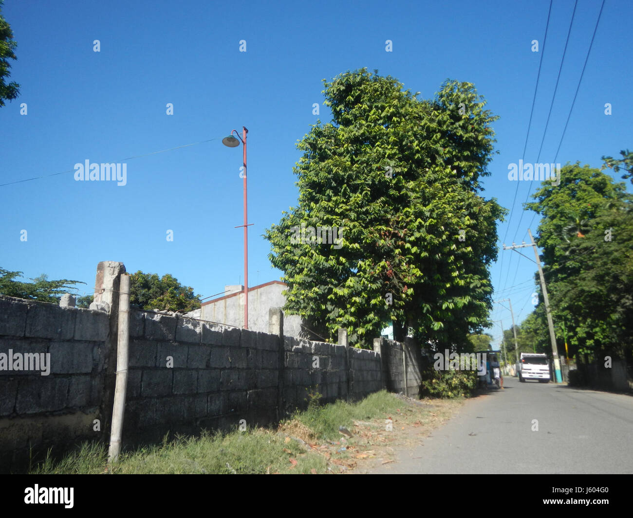 Costruzioni 04495 Diospyros blancoi Dampol Rueda Plaridel Bulacan Road 47 Foto Stock
