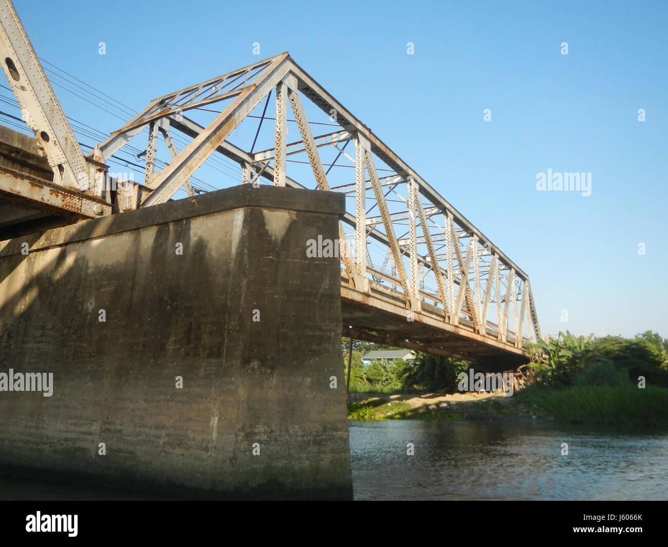 0206 Vecchio Nuovo Sulipan Apalit ponti Calumpit Bulacan Fiume Pampanga distretti 2017 20 Foto Stock