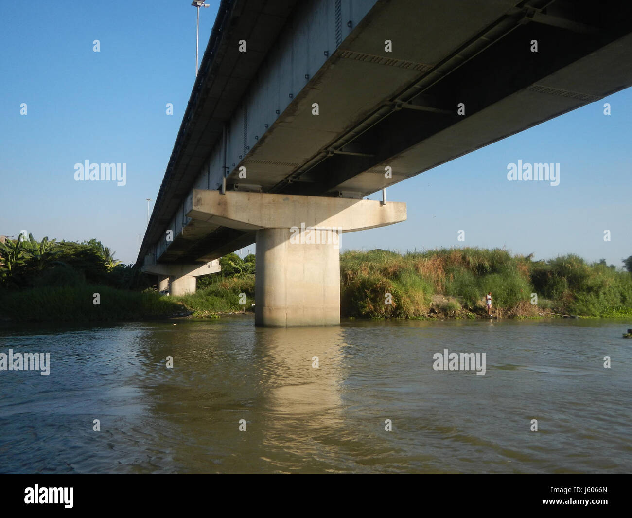 0206 Vecchio Nuovo Sulipan Apalit ponti Calumpit Bulacan Fiume Pampanga distretti 2017 21 Foto Stock