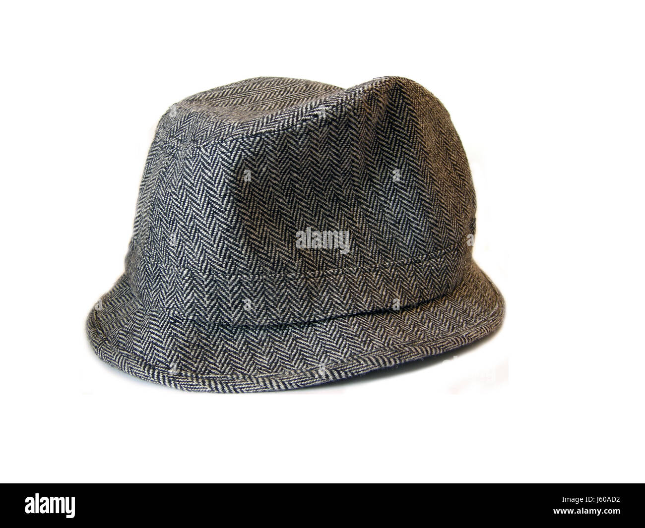 Hat abbigliamento abbigliamento oggetto isolato moda inverno hat nero jetblack swarthy Foto Stock