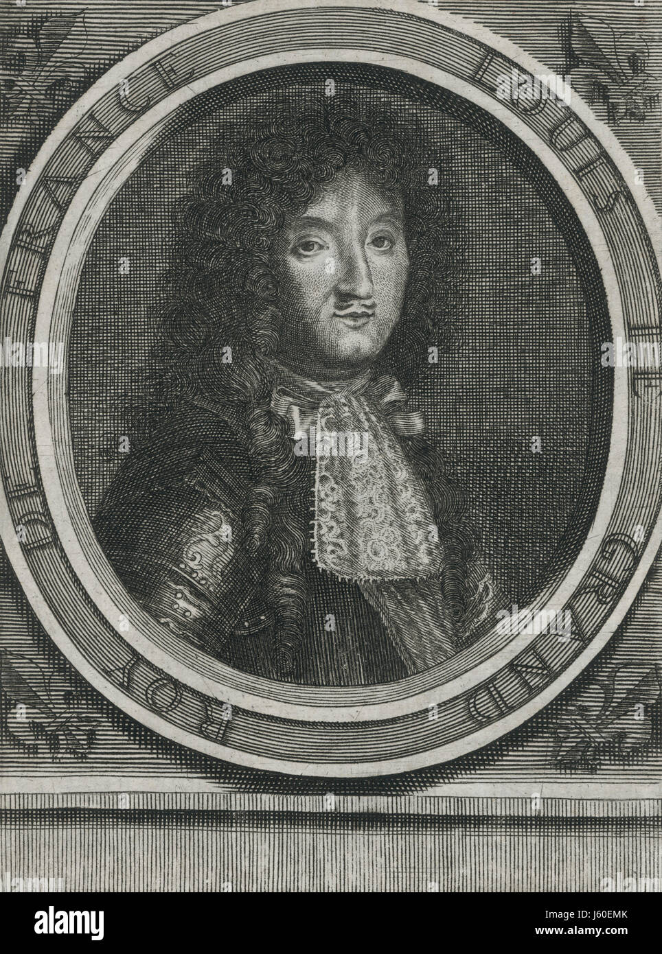 Louis XIV (1638-1715), Re di Francia 1643-1715, Ritratto Foto Stock