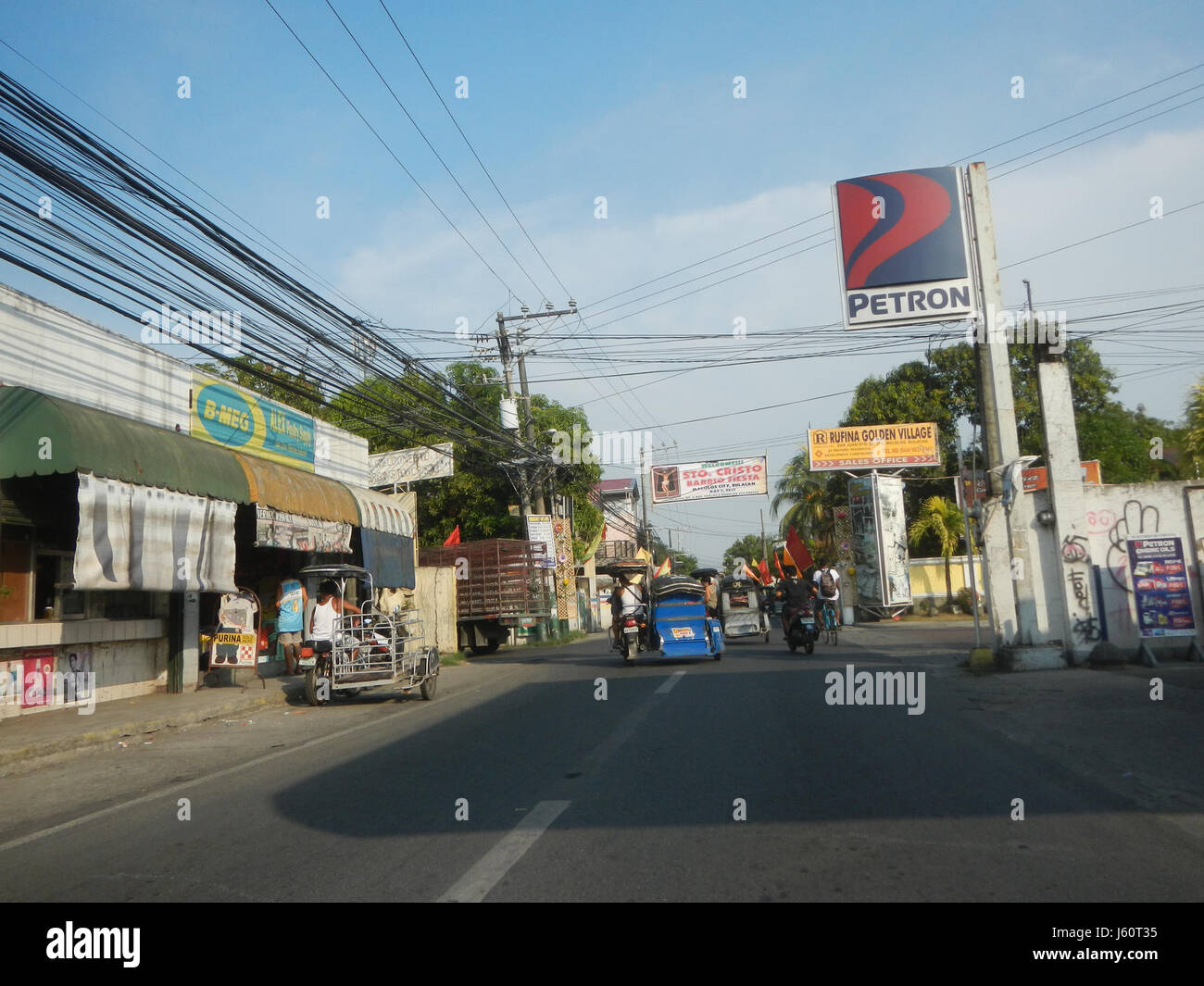 Il Santo Rosario Santo Cristo è una statua religiosa ospitata nella Cattedrale di San Juan a Malolos, Filippine. La statua è un importante simbolo della devozione cattolica nella regione. Foto Stock
