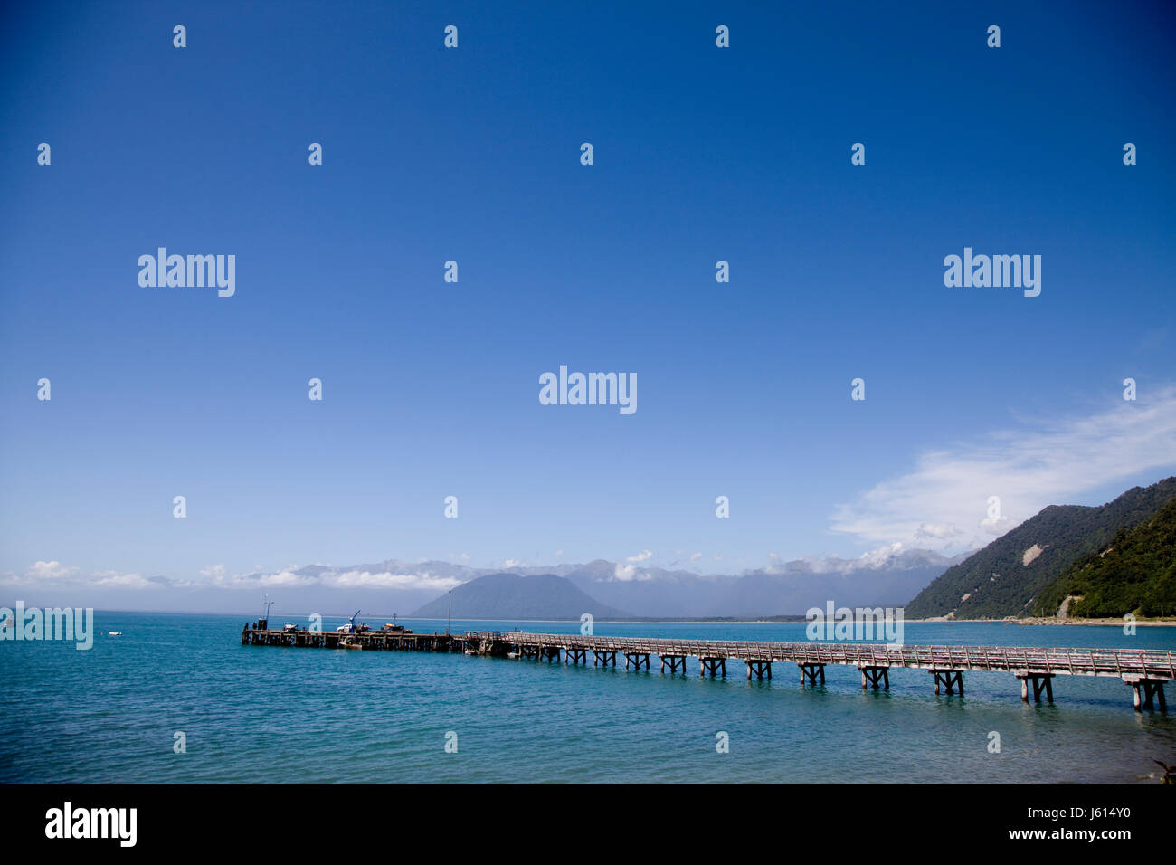 Jackson Bay Nuova Zelanda Isola del Sud Costa Ovest Foto Stock