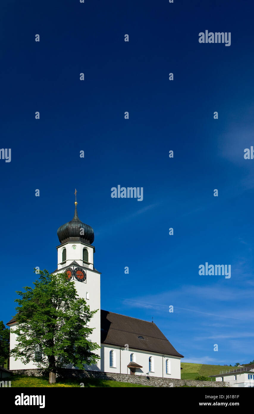 Chiesa schwende,Appenzell, Svizzera Foto Stock