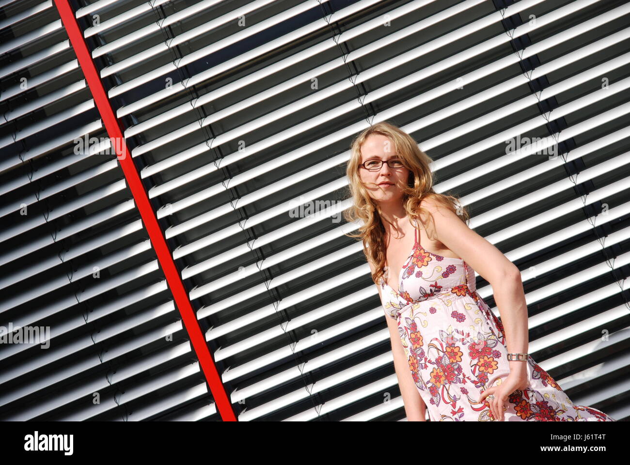 striscia rossa Foto Stock