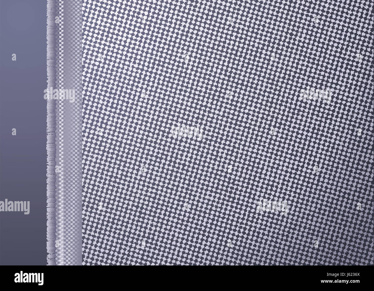 Armatura di tessuto tessile tessuto di sfondo di cucitura texture di sfondo blu macro Foto Stock