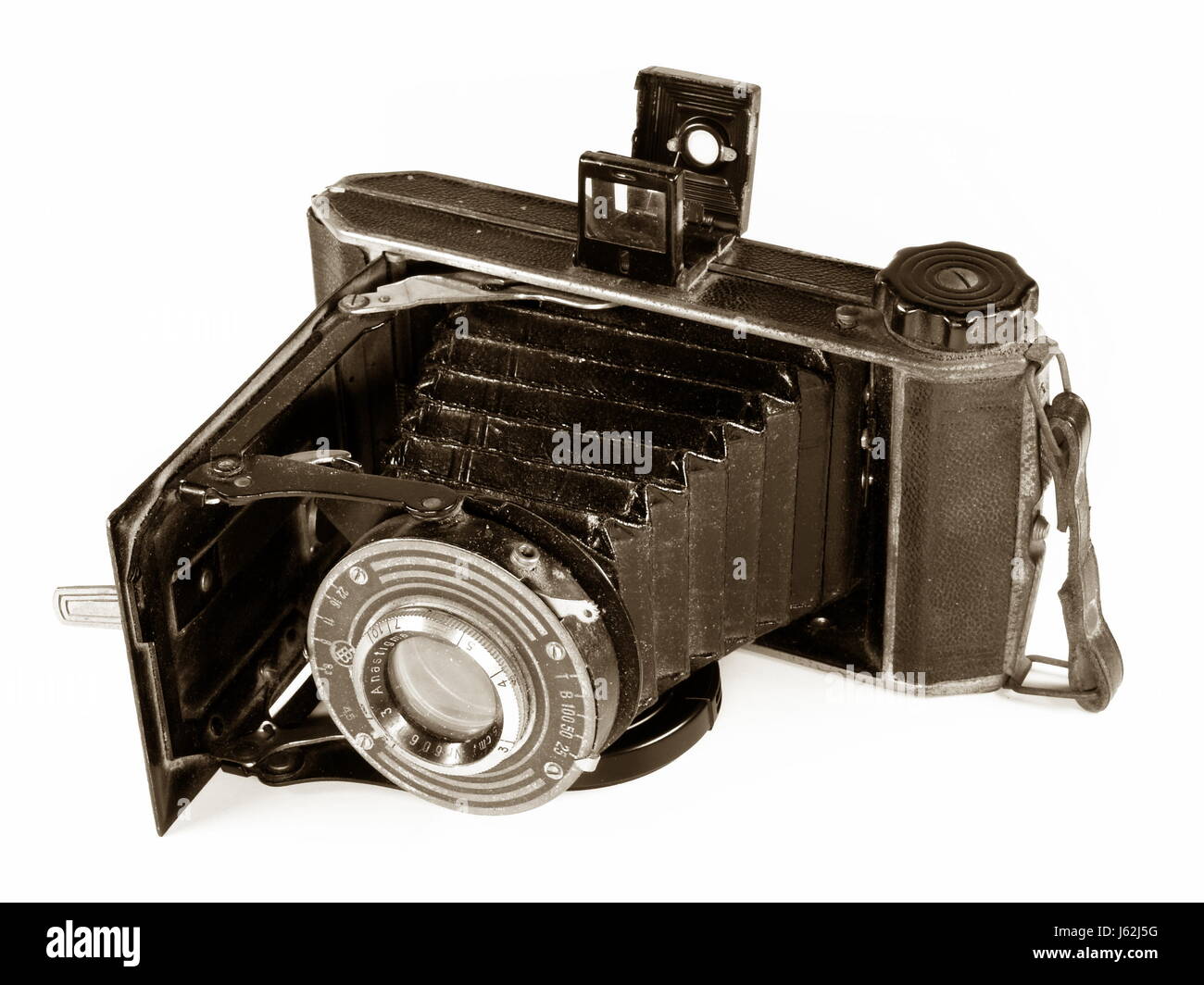 Vecchia macchina fotografica con soffietto immagini e fotografie stock ad  alta risoluzione - Alamy