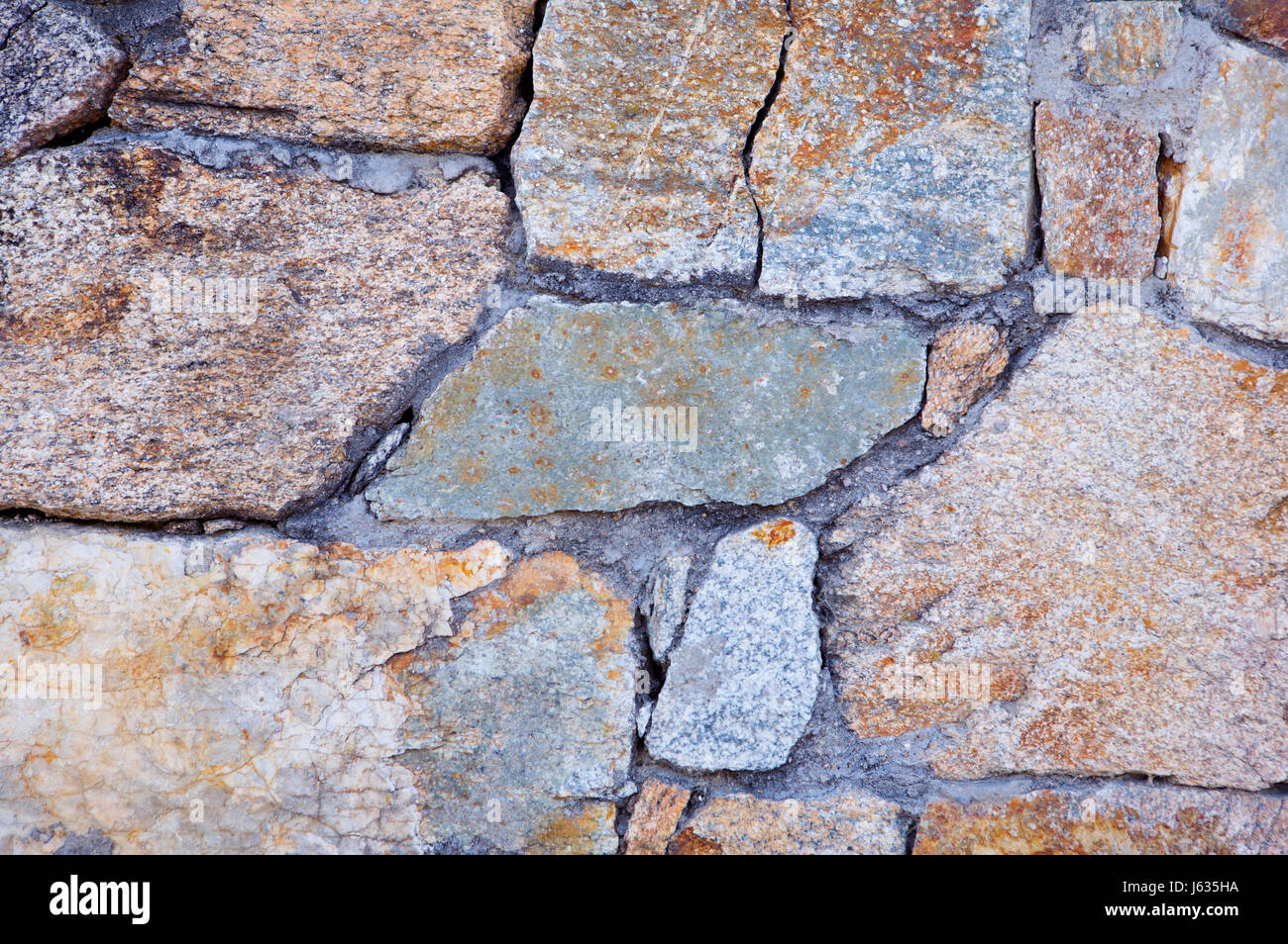 Rocce di pietra di materiale della parete farmaco anestetico farmaco dipendenza costruzione di cemento Foto Stock