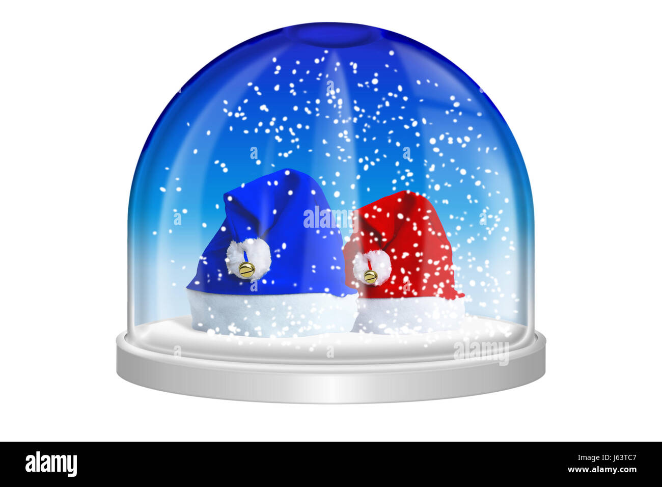 Duo banner pac il simbolo del fiocco di neve neve brilla grafica pittografica neve trasparente Foto Stock