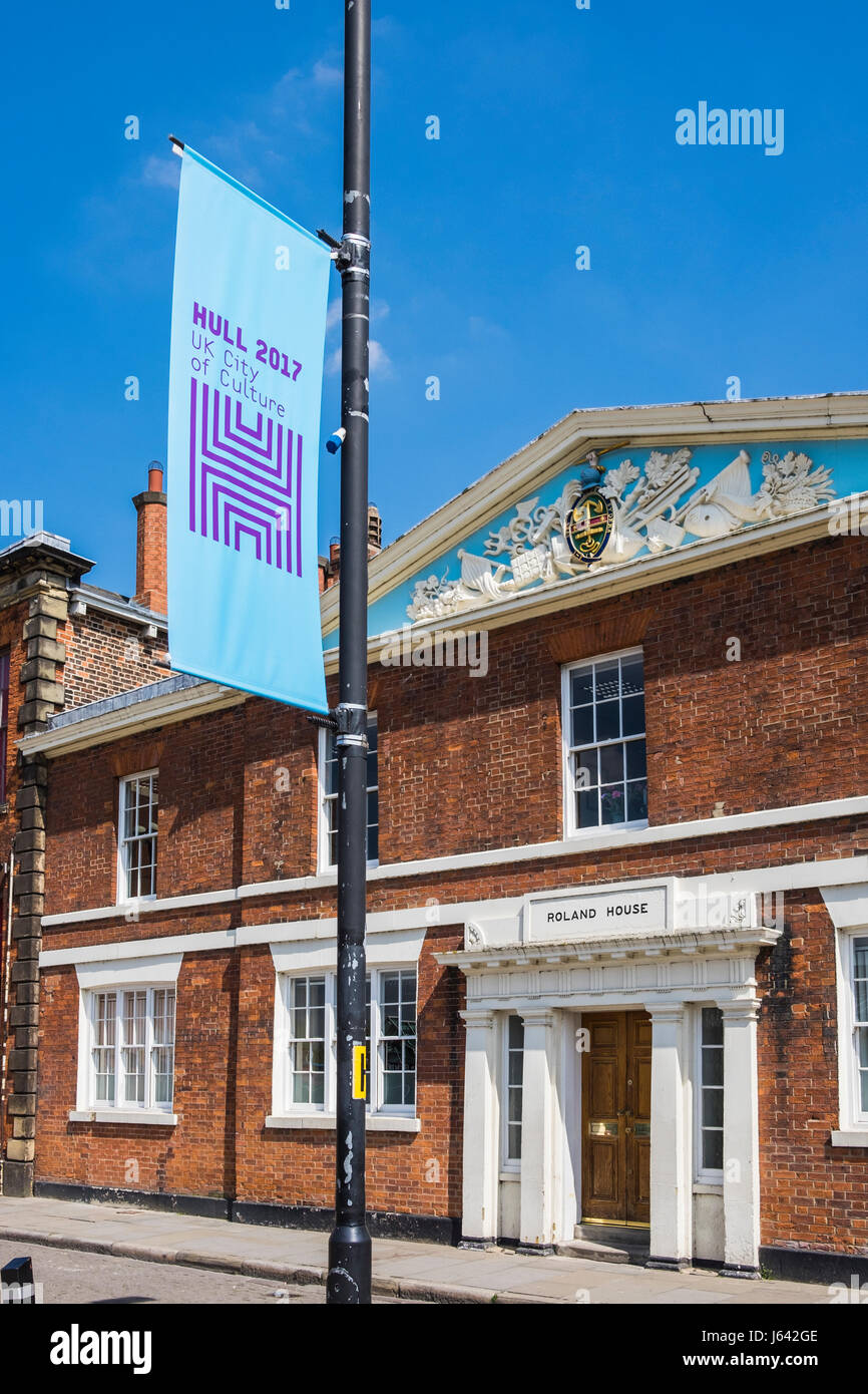 Scafo 2017 UK Città di cultura, Kingston Upon Hull, Yorkshire, Inghilterra, Regno Unito Foto Stock