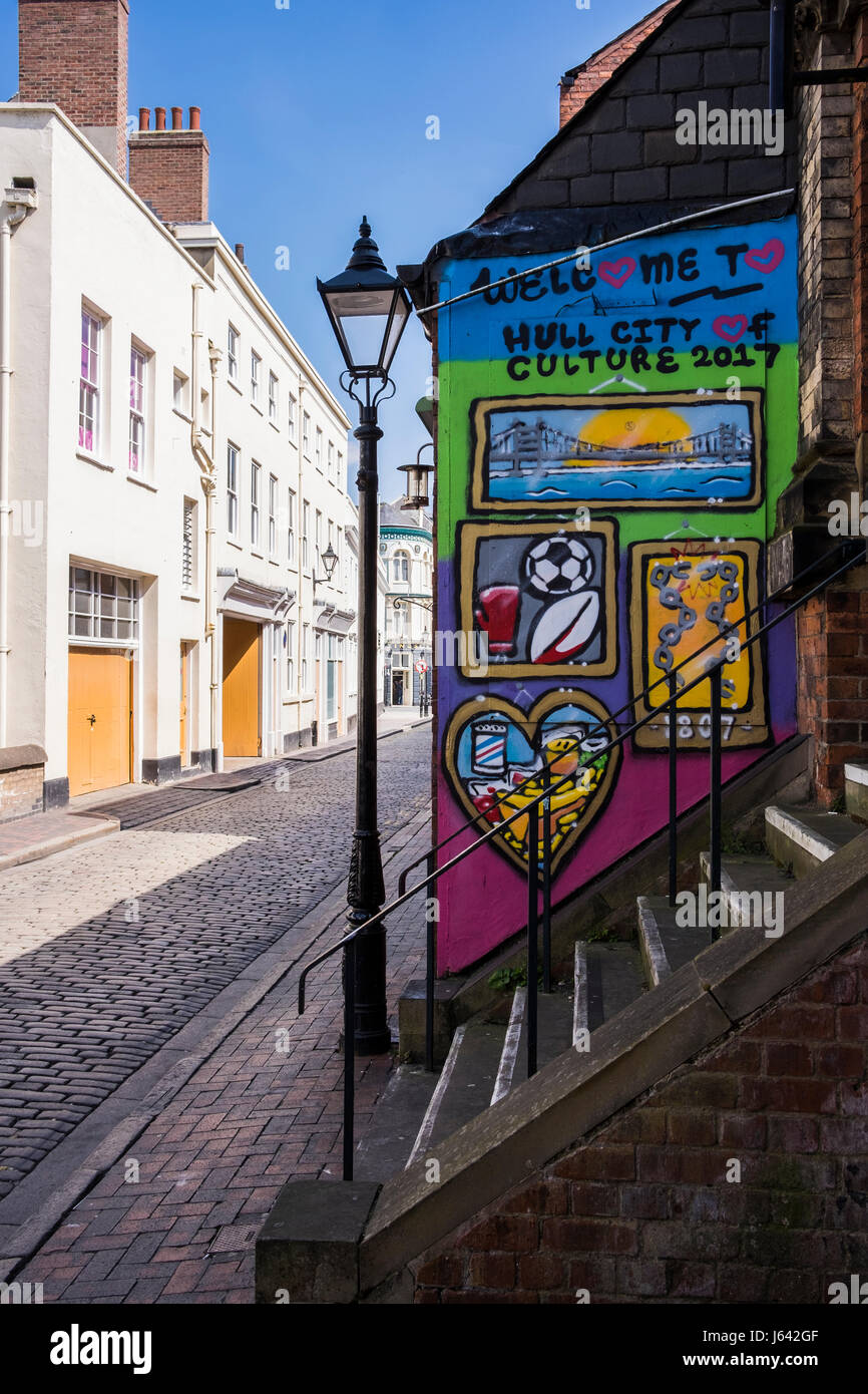 Scafo 2017 UK Città di cultura, Kingston Upon Hull, Yorkshire, Inghilterra, Regno Unito Foto Stock