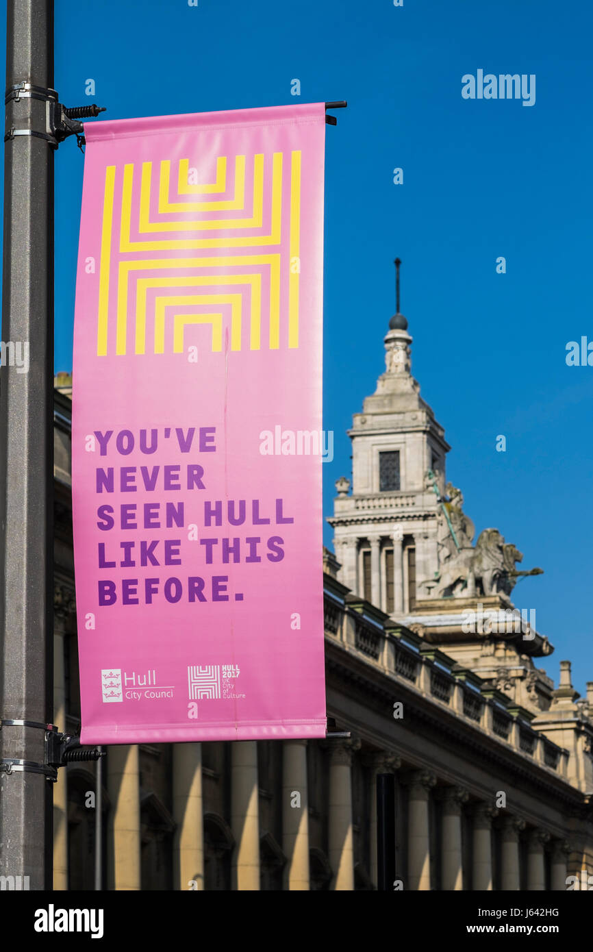 Scafo 2017 UK Città di cultura, Kingston Upon Hull, Yorkshire, Inghilterra, Regno Unito Foto Stock