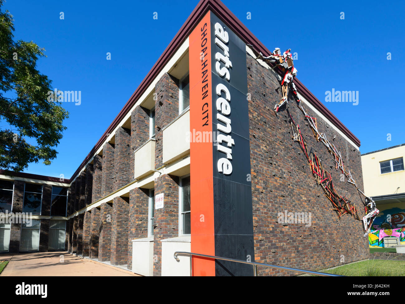 Shoalhaven City Arts Centre di Berry Street, Nowra, Nuovo Galles del Sud, NSW, Australia Foto Stock