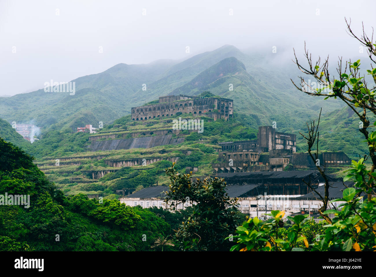 Shuinandong smelter di Taiwan Foto Stock