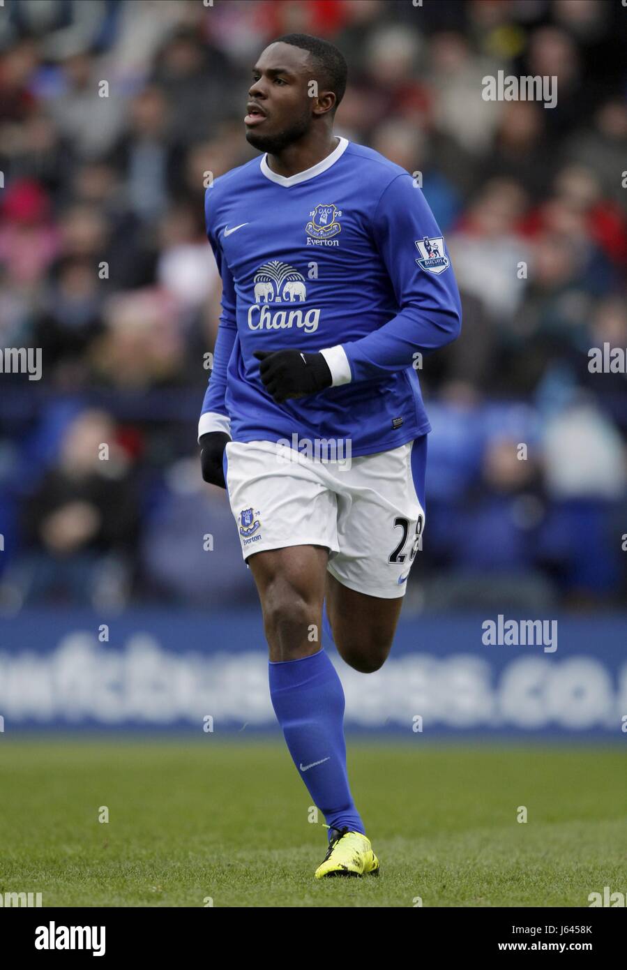 VICTOR ANICHEBE Everton FC Reebok Stadium Bolton Inghilterra 26 Gennaio 2013 Foto Stock