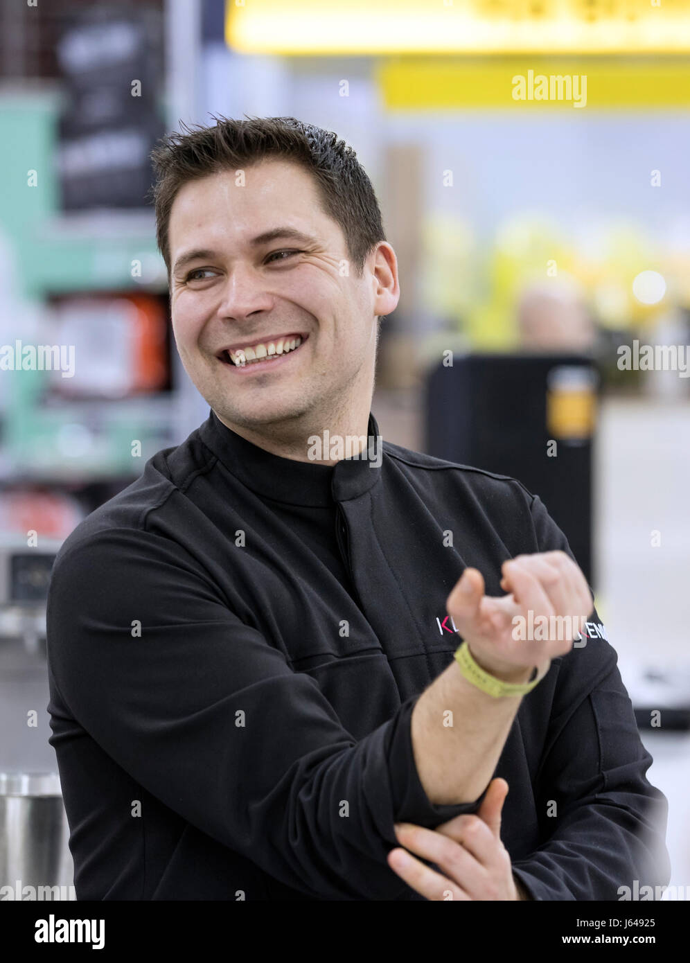 Jozsef Bernath star chef di D'Orsay a Budapest Foto Stock