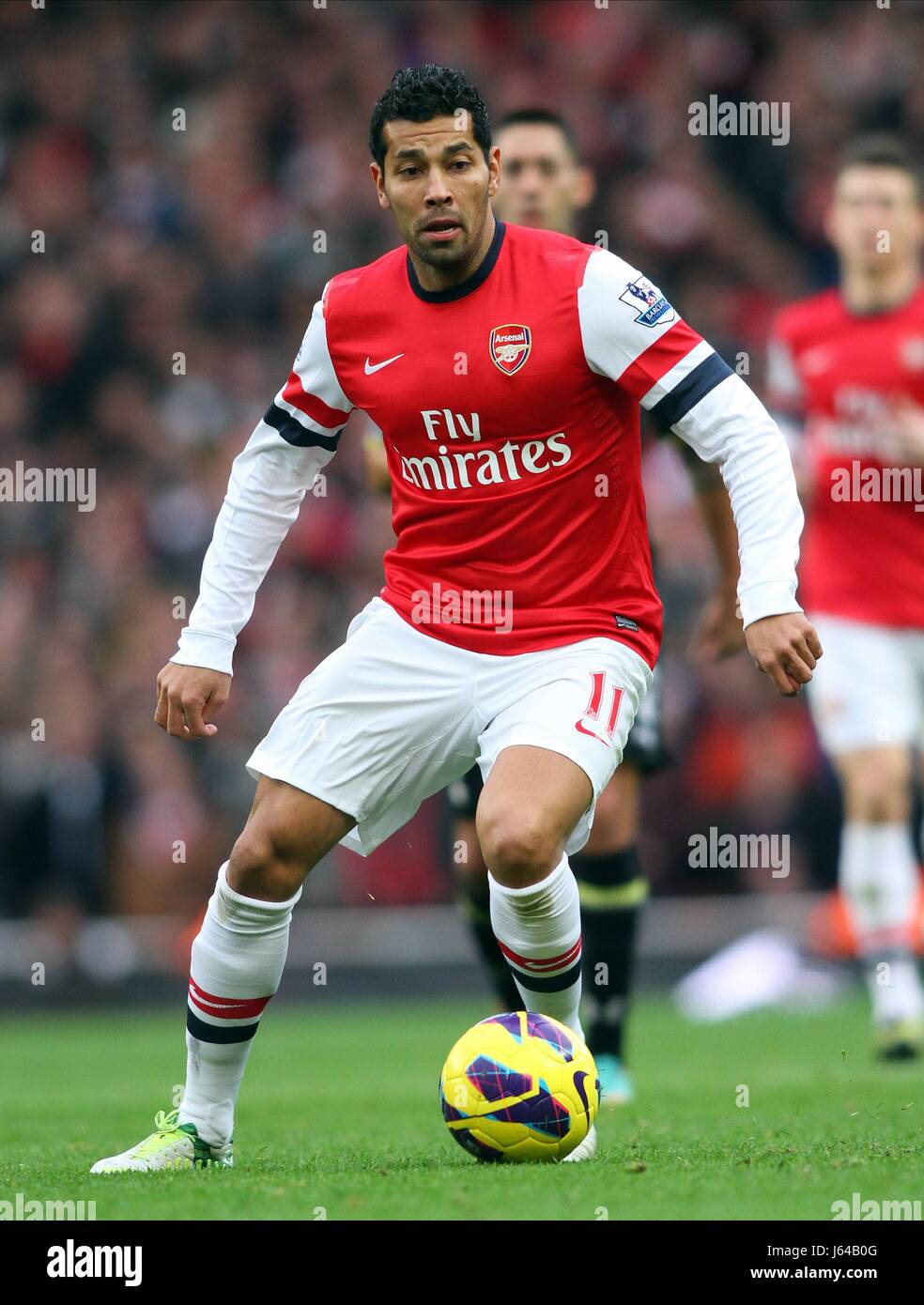 ANDRE SANTOS Arsenal FC Londra Inghilterra REGNO UNITO 17 Novembre 2012 Foto Stock