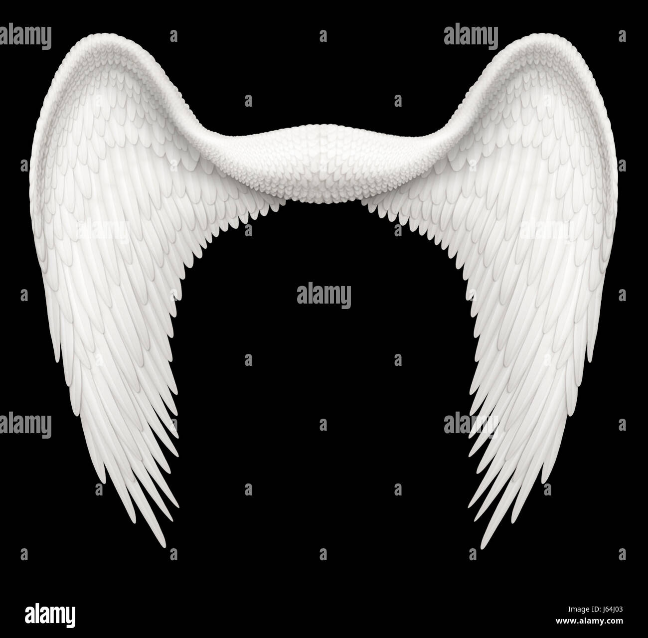 Illustration of angel wings immagini e fotografie stock ad alta risoluzione  - Alamy