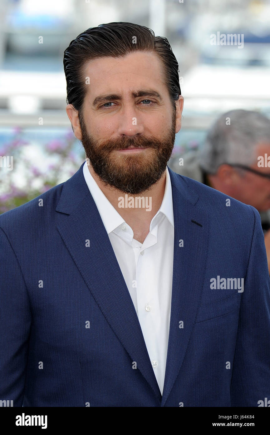 Settantesimo Cannes Film Festival 2017, Photocall film 'Okja'. Nella foto : Jake Gyllenhaal Foto Stock