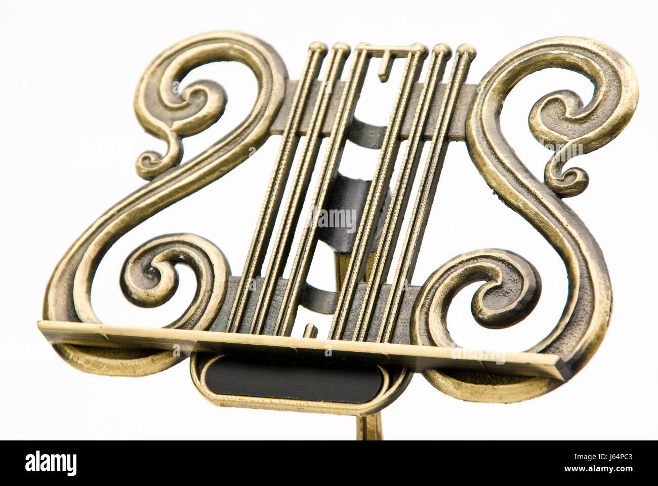 Music stand,etichetta personalizzabile Foto Stock