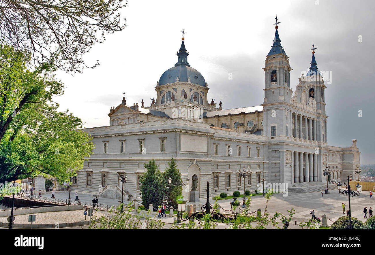 Madrid - cattedrale di Almudena Foto Stock