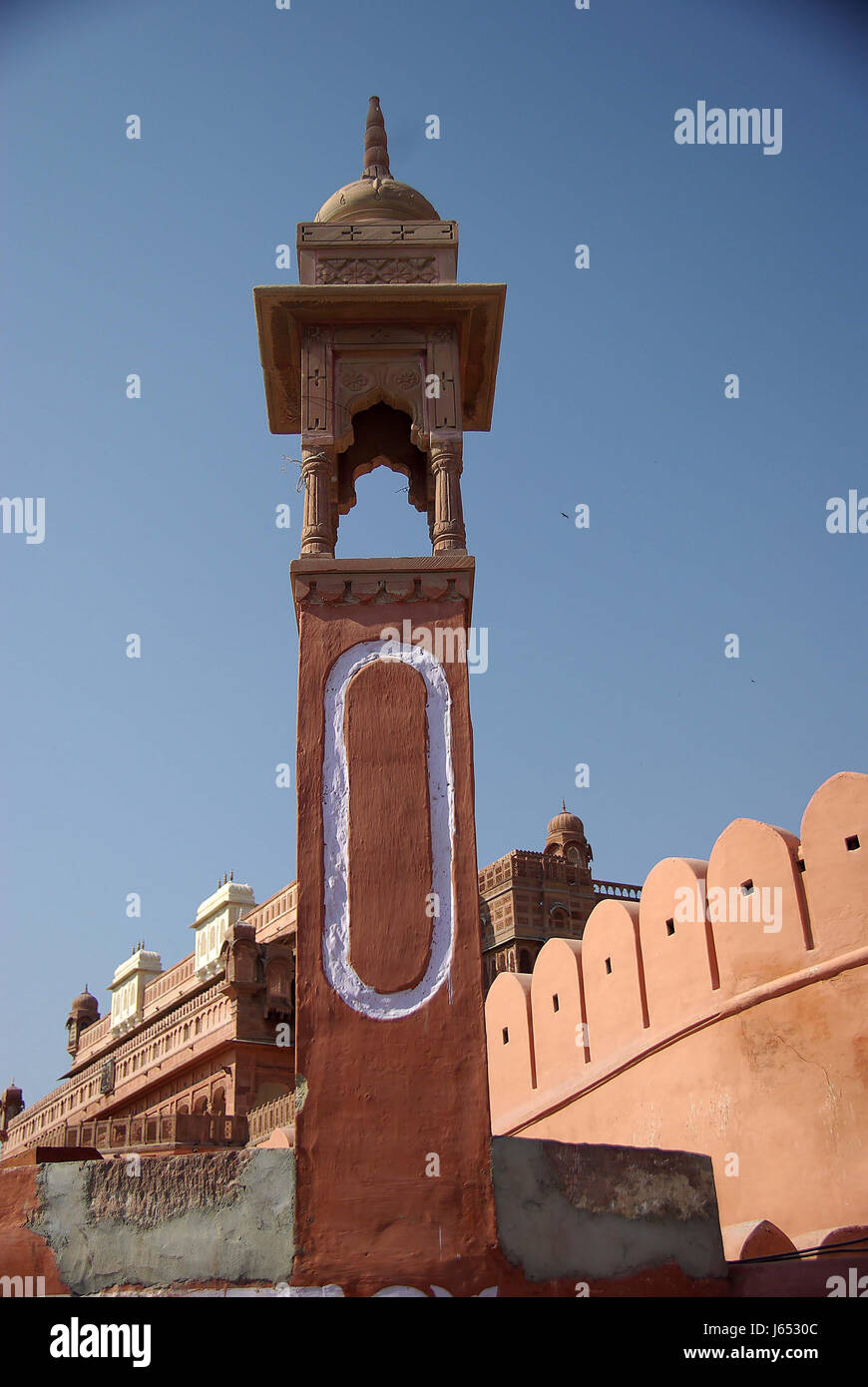 Torre fortezza asia india fortezza stile di architettura costruttiva Foto Stock