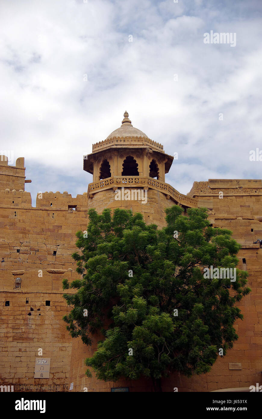 Bastion città roccaforte della città asia india fortezza stile di costruzione Foto Stock