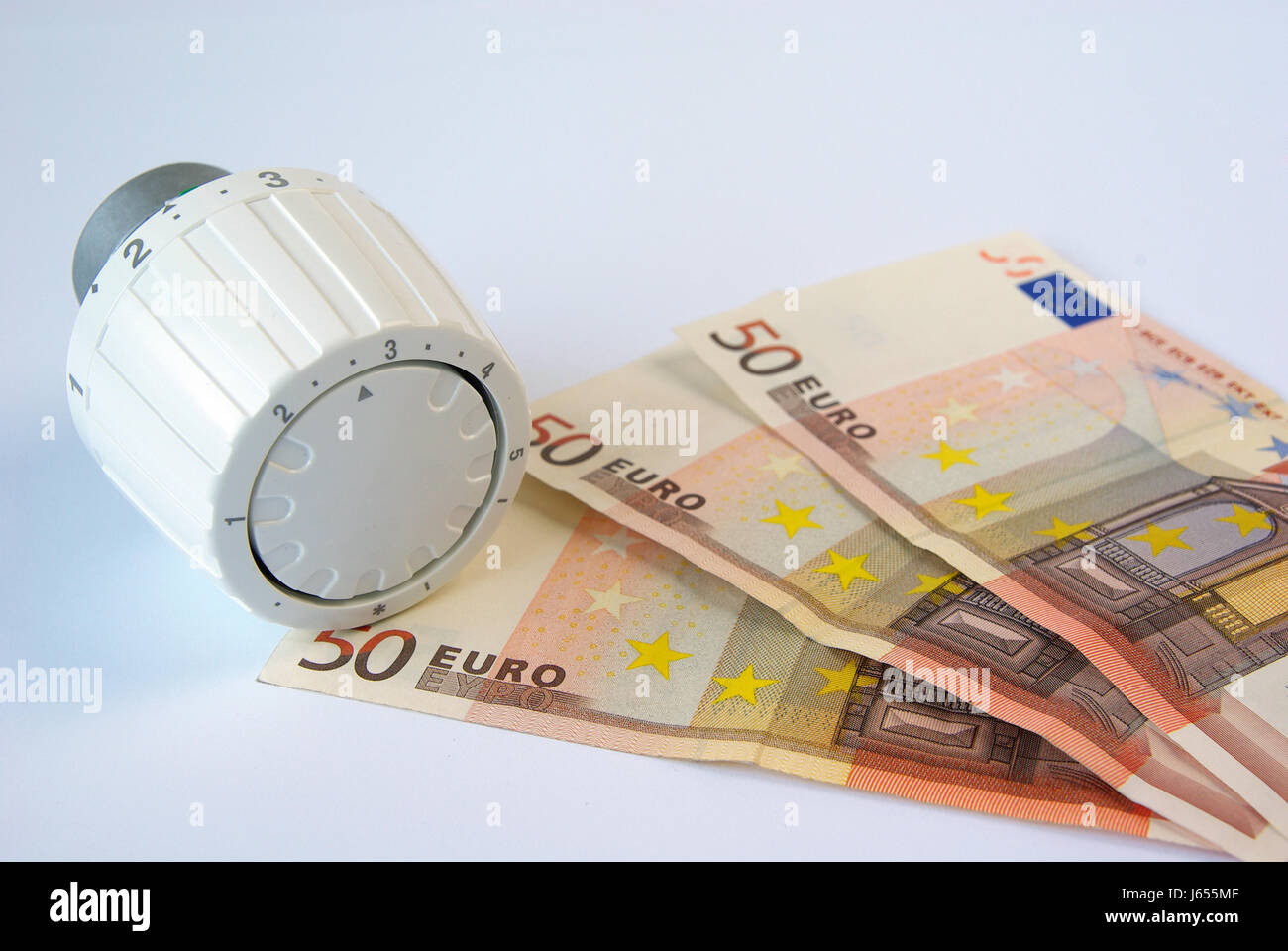 Valvola di contabilità di costi incidentali sth. Controllare euro salva la contabilità Foto Stock