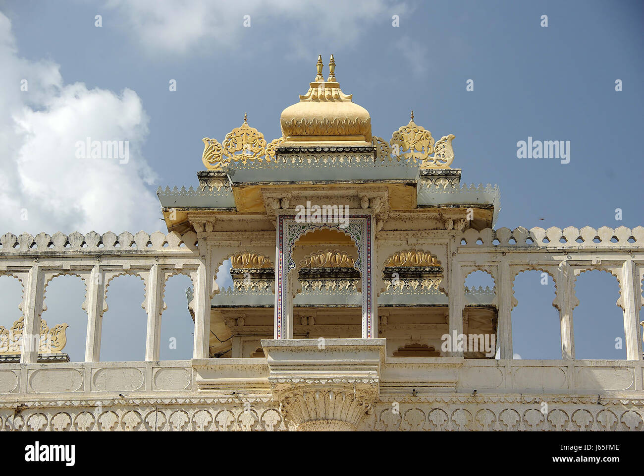 Città palazzo comunale della città monumento storico asia india obiettivo passaggio archgway gate Foto Stock