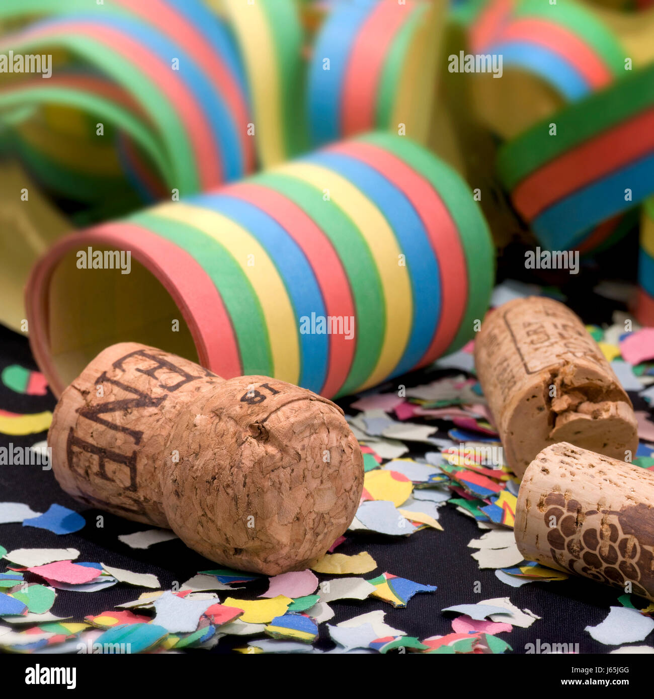 Colorato colorato splendida molteplici riccamente colorata umore celebrazione di partito Foto Stock