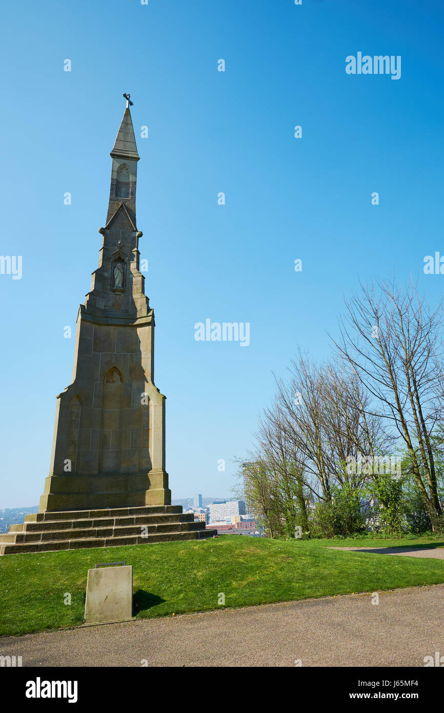 Il colera monumento eretto nel 1835 in trbute per coloro che sono morti di colera asiatico nel 1832, Sheffield South Yorkshire, Inghilterra Foto Stock