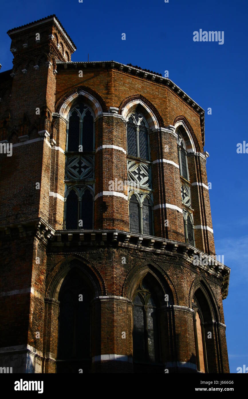 La religione chiesa cielo paradiso venezia stile di architettura costruttiva Foto Stock