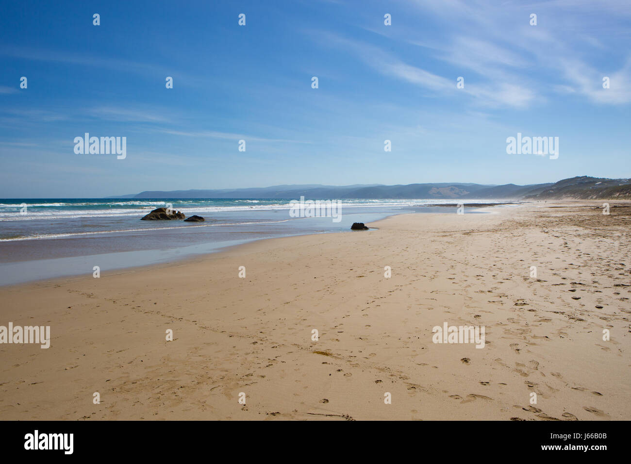 Ingresso Aireys Beach Foto Stock