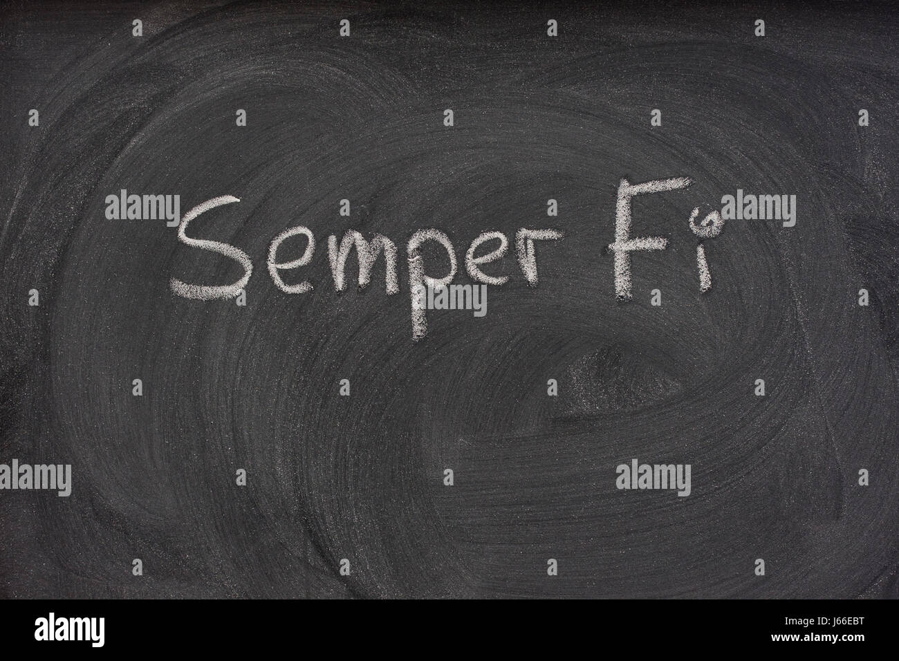 Fedeli motto slogan polvere nero jetblack swarthy nero profondo in orizzontale Foto Stock