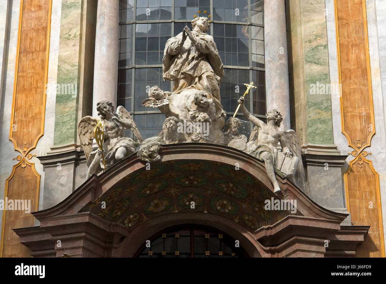 Storico Baviera Germania Repubblica federale tedesca monaco di baviera chiese storiche Foto Stock
