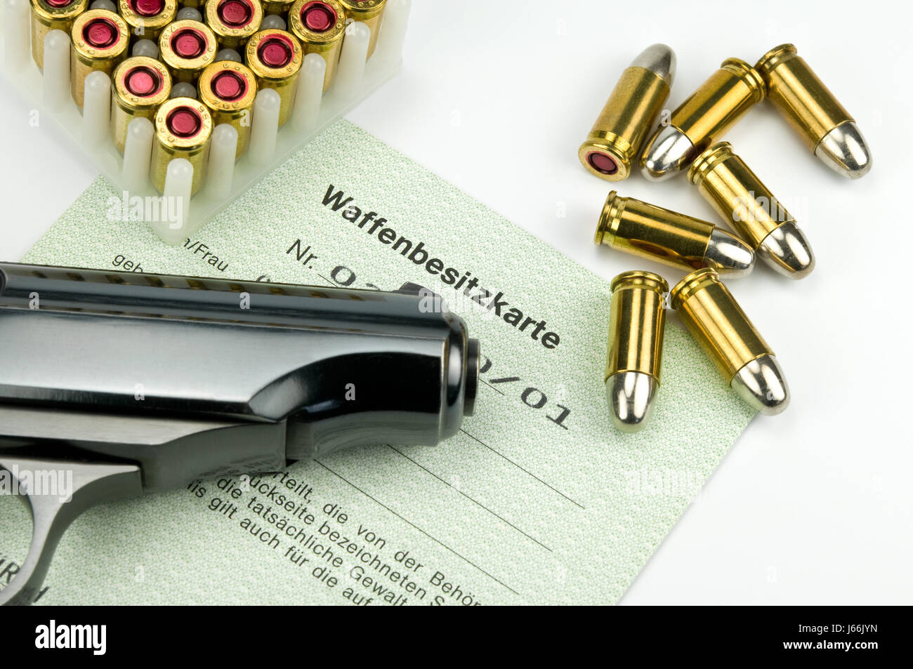 Armi e munizioni Foto Stock