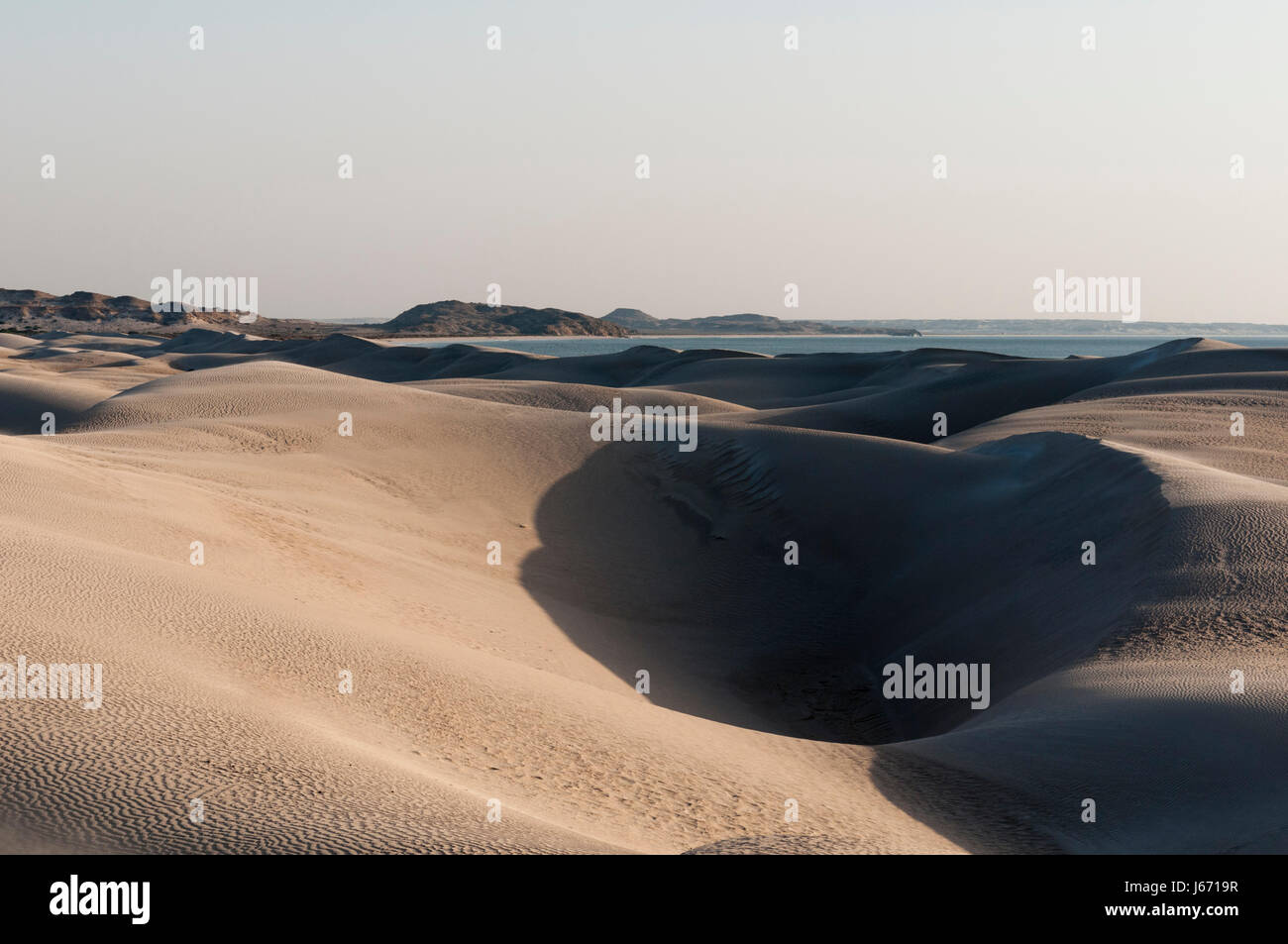 Deserto Khaluf, Oman. Foto Stock