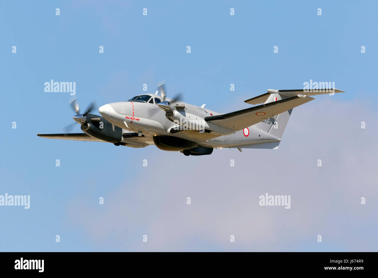 Il Maltese Forze Armate Hawker Beechcraft B200GT re aria [come1731], l'ultima aggiunta al Maltese Forze armate con arrivo il 28 aprile. Foto Stock